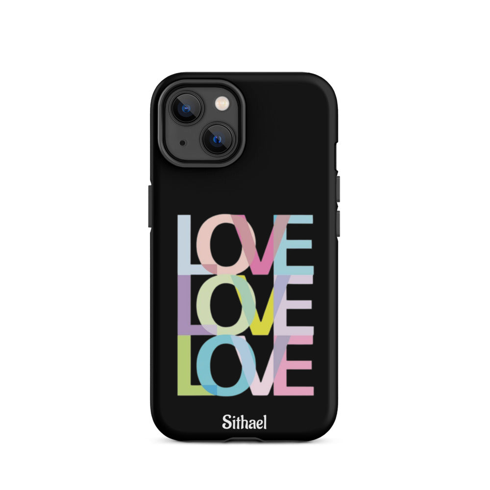 Love Black - Case de doble capa