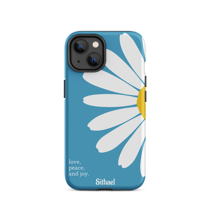 Daisy Blue - Case de doble capa