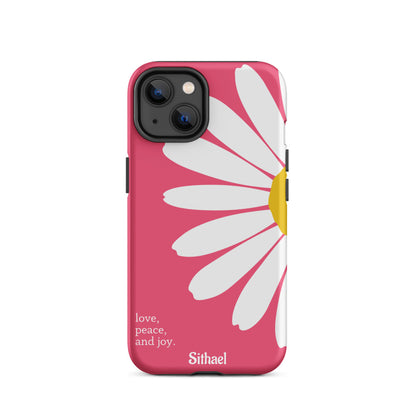 Daisy Magenta - Case de doble capa