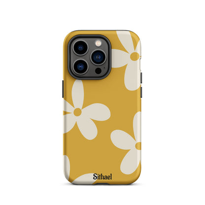 Yellow Flowers - Case de doble capa