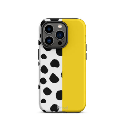 Cow and Yellow - Case de doble capa