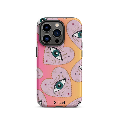 Gradient Eyes - Case de doble capa