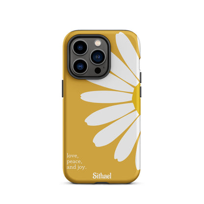 Daisy Yellow - Case de doble capa