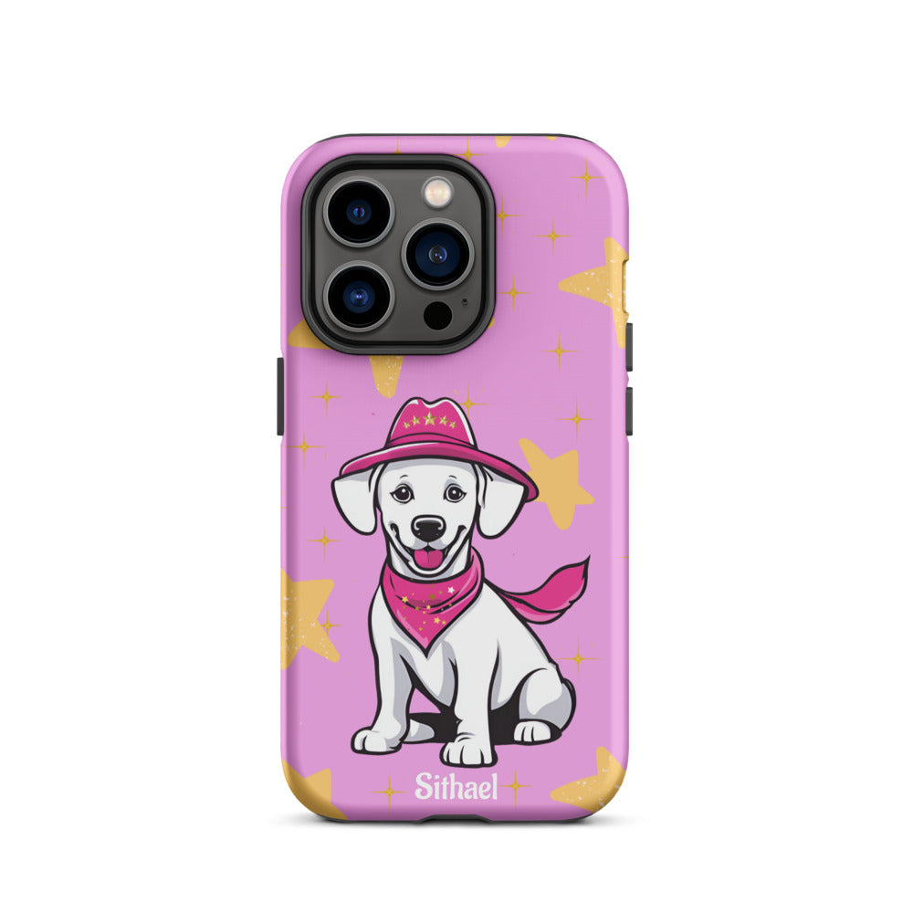 Cowdog Pink - Case de doble capa