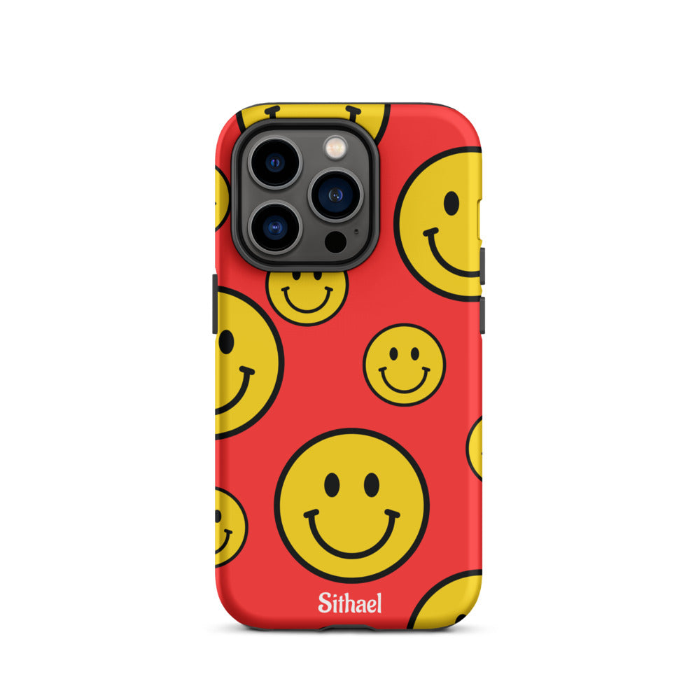 Red Smiles - Case de doble capa