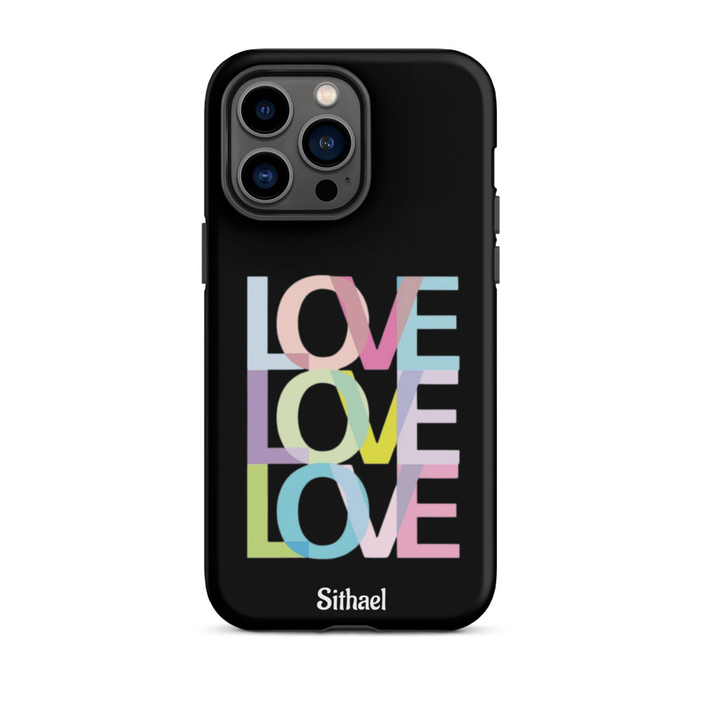 Love Black - Case de doble capa