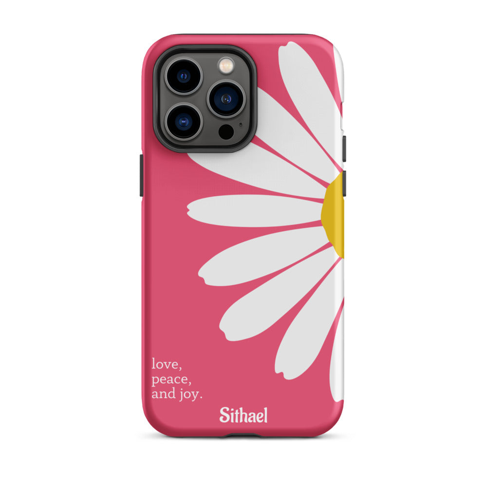 Daisy Magenta - Case de doble capa