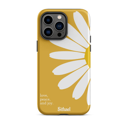 Daisy Yellow - Case de doble capa