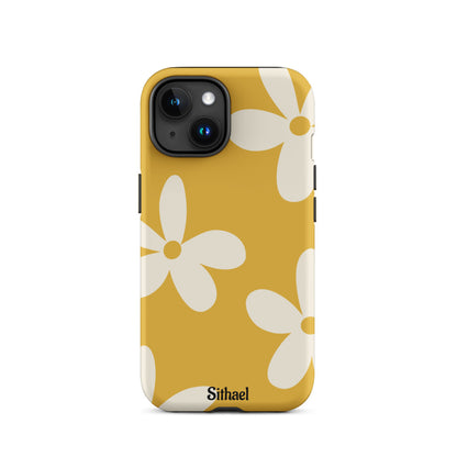 Yellow Flowers - Case de doble capa