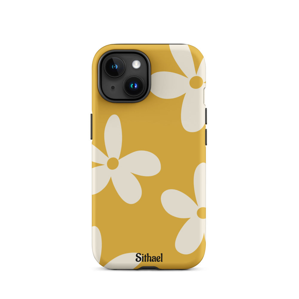 Yellow Flowers - Case de doble capa