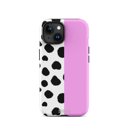 Cow and Pink - Case de doble capa