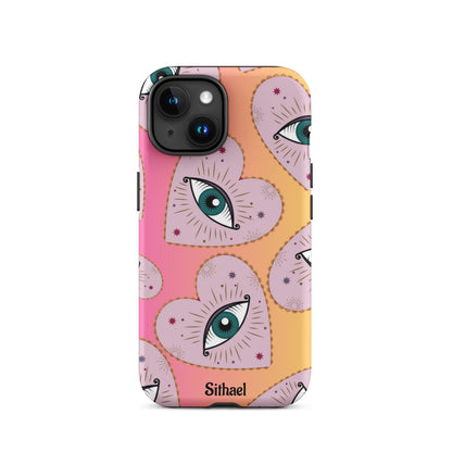 Gradient Eyes - Case de doble capa