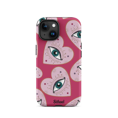 Magenta Eyes - Case de doble capa