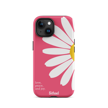 Daisy Magenta - Case de doble capa