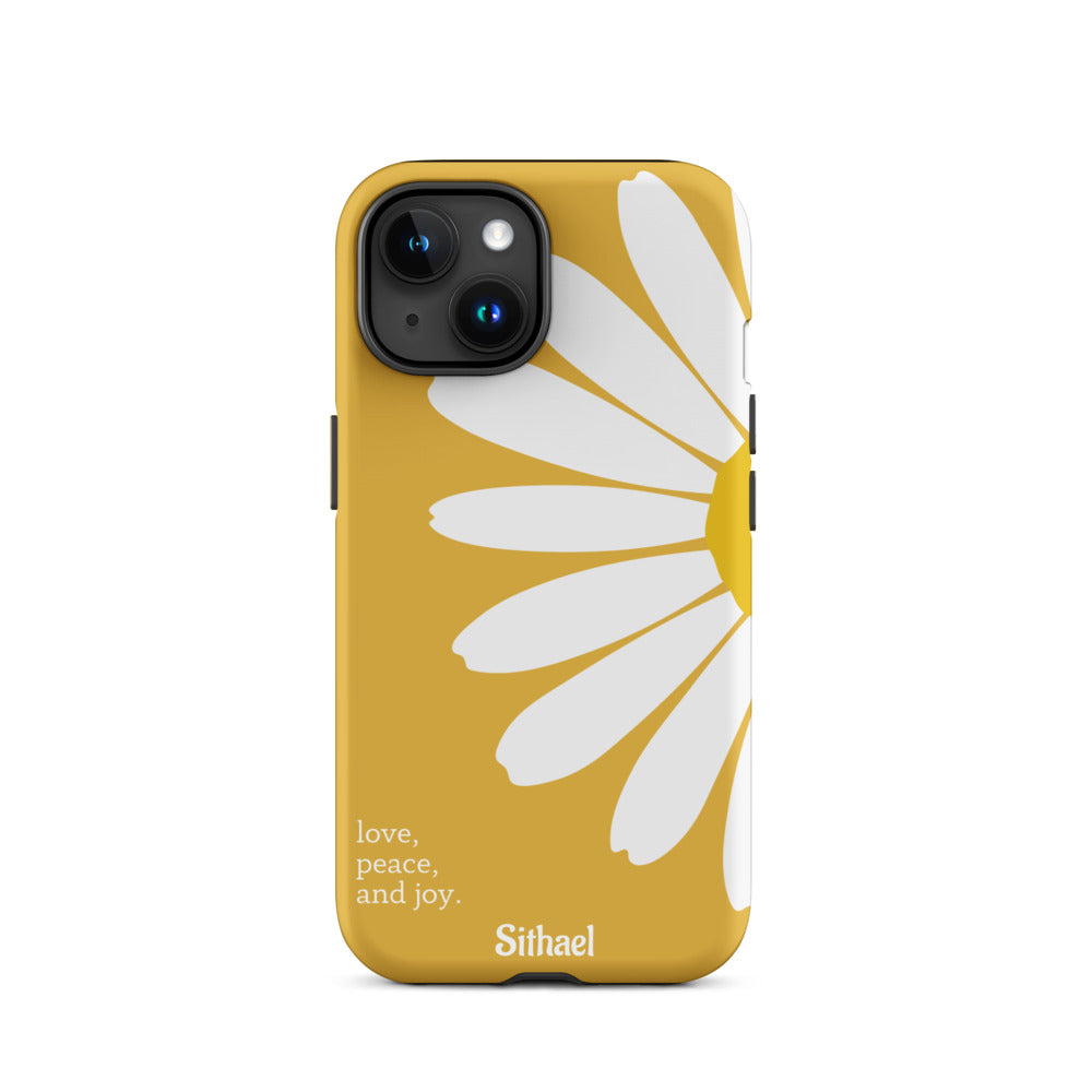 Daisy Yellow - Case de doble capa