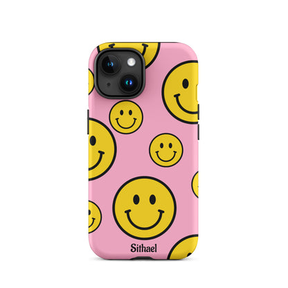 Pink Smiles - Case de doble capa