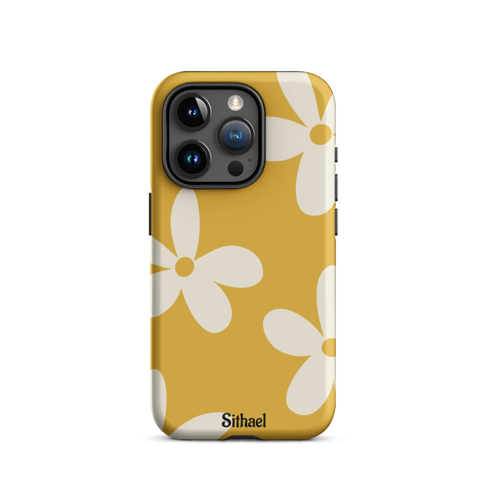 Yellow Flowers - Case de doble capa