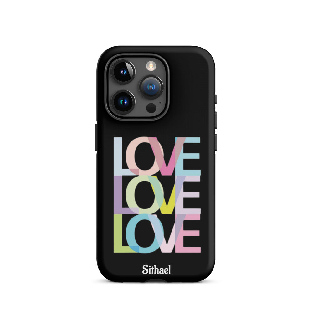 Love Black - Case de doble capa