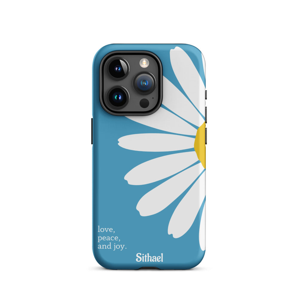 Daisy Blue - Case de doble capa