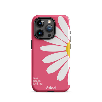 Daisy Magenta - Case de doble capa