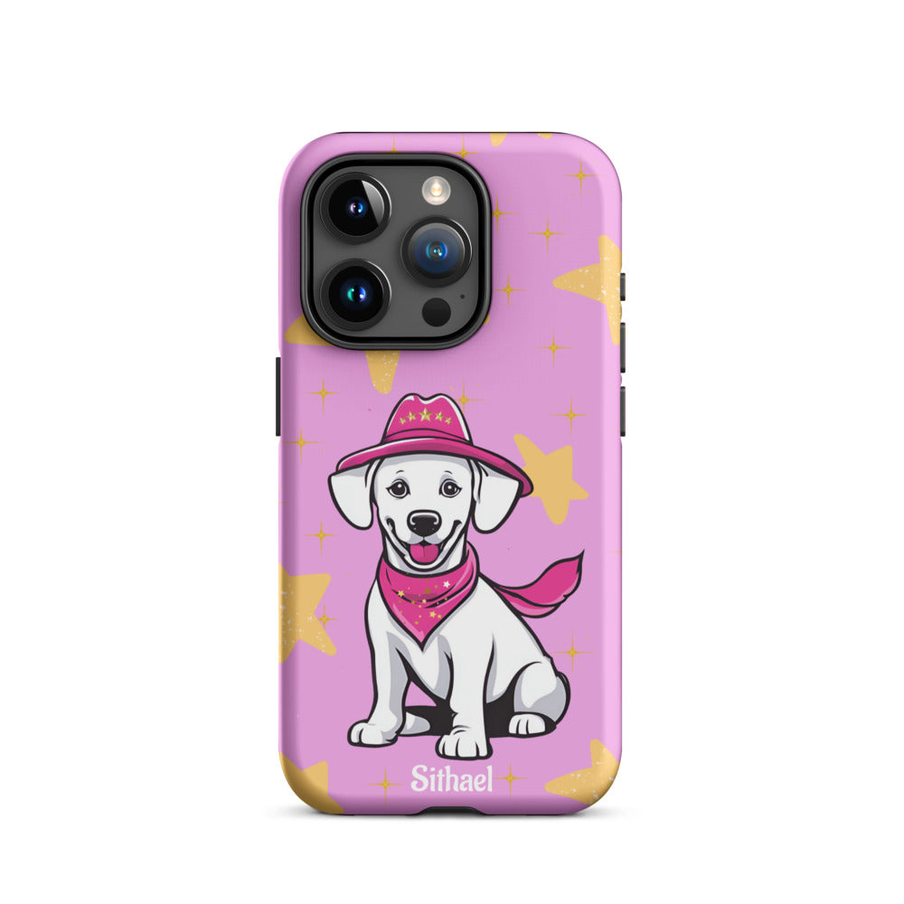 Cowdog Pink - Case de doble capa