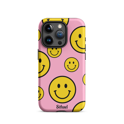 Pink Smiles - Case de doble capa