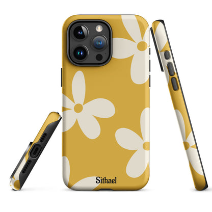 Yellow Flowers - Case de doble capa