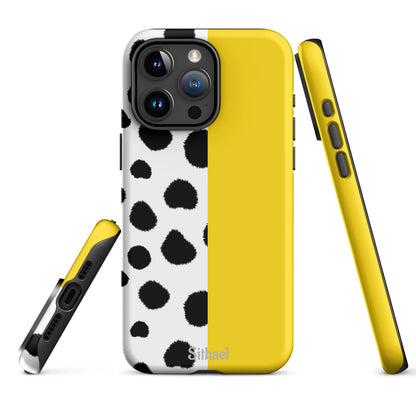 Cow and Yellow - Case de doble capa