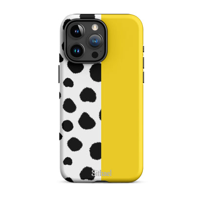 Cow and Yellow - Case de doble capa