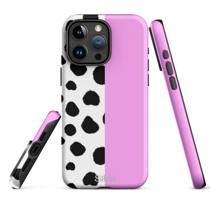 Cow and Pink - Case de doble capa