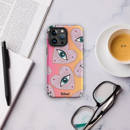 Gradient Eyes - Case de doble capa