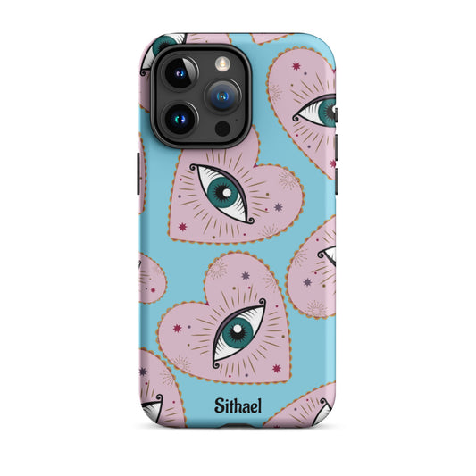 Light Blue Eyes - Case de doble capa