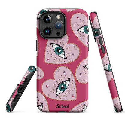 Magenta Eyes - Case de doble capa