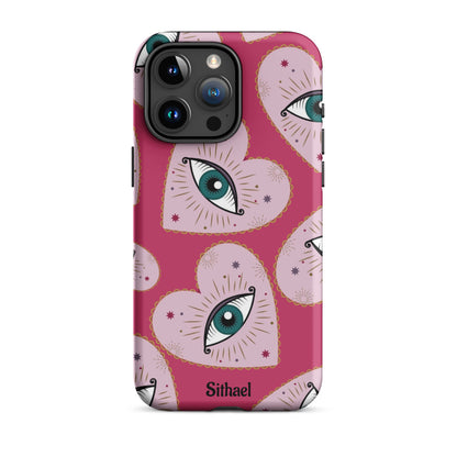 Magenta Eyes - Case de doble capa