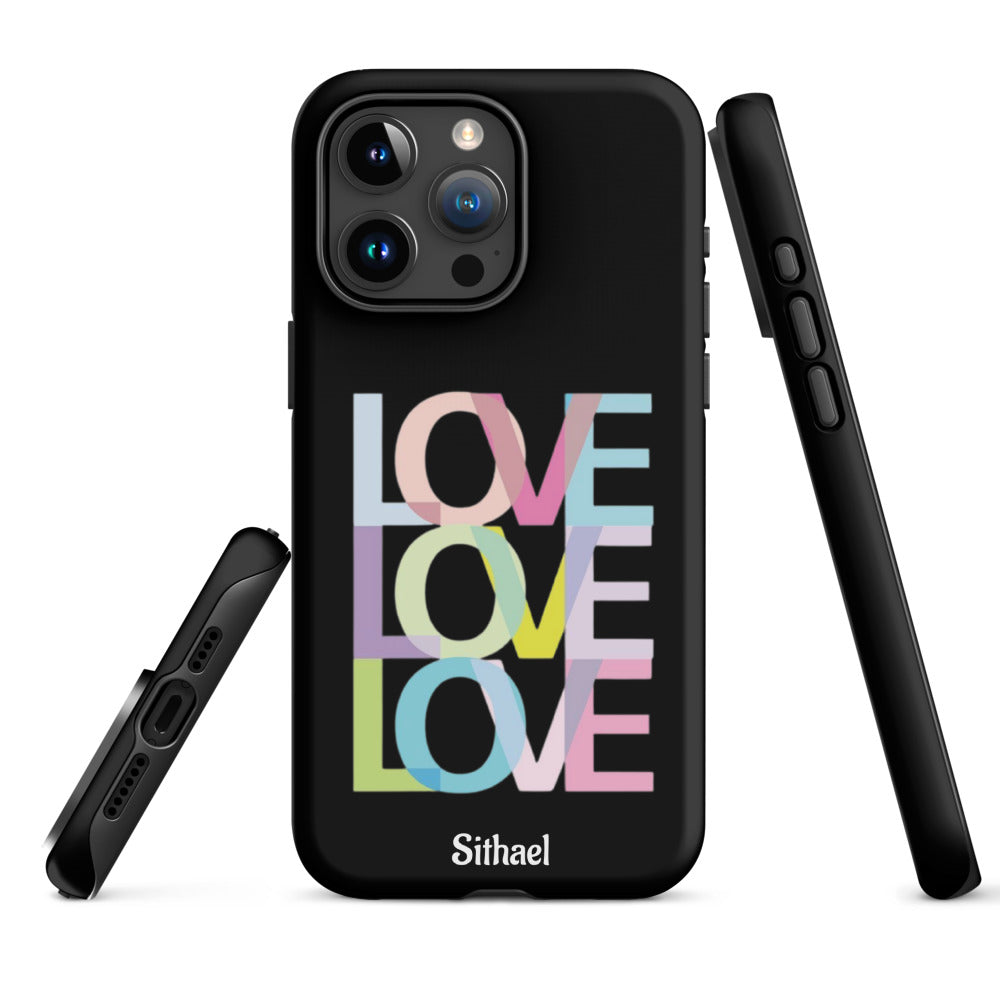 Love Black - Case de doble capa