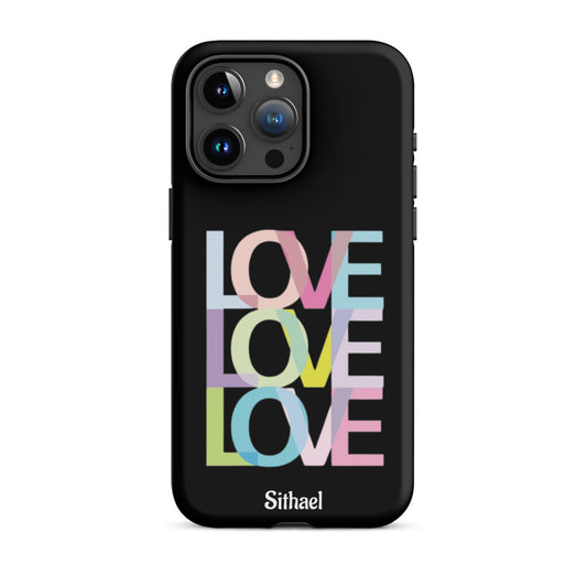 Love Black - Case de doble capa