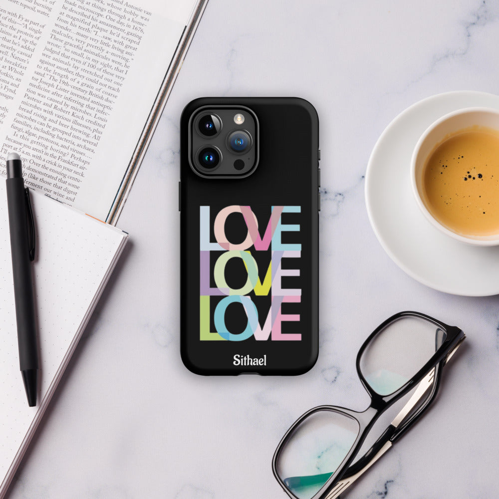 Love Black - Case de doble capa