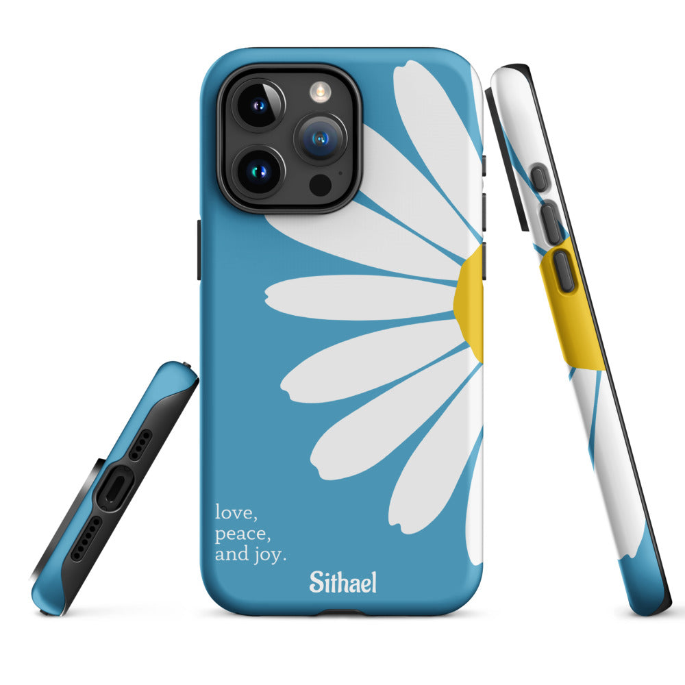 Daisy Blue - Case de doble capa