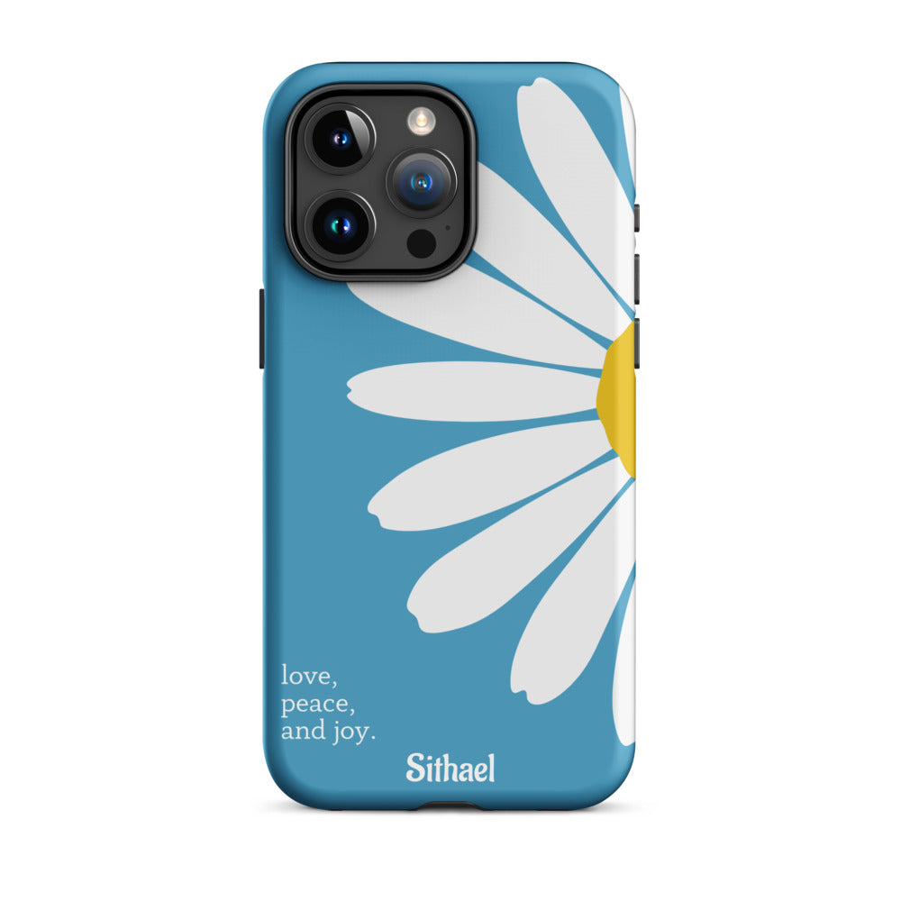 Daisy Blue - Case de doble capa