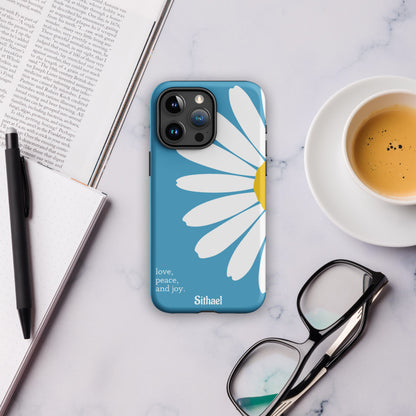 Daisy Blue - Case de doble capa