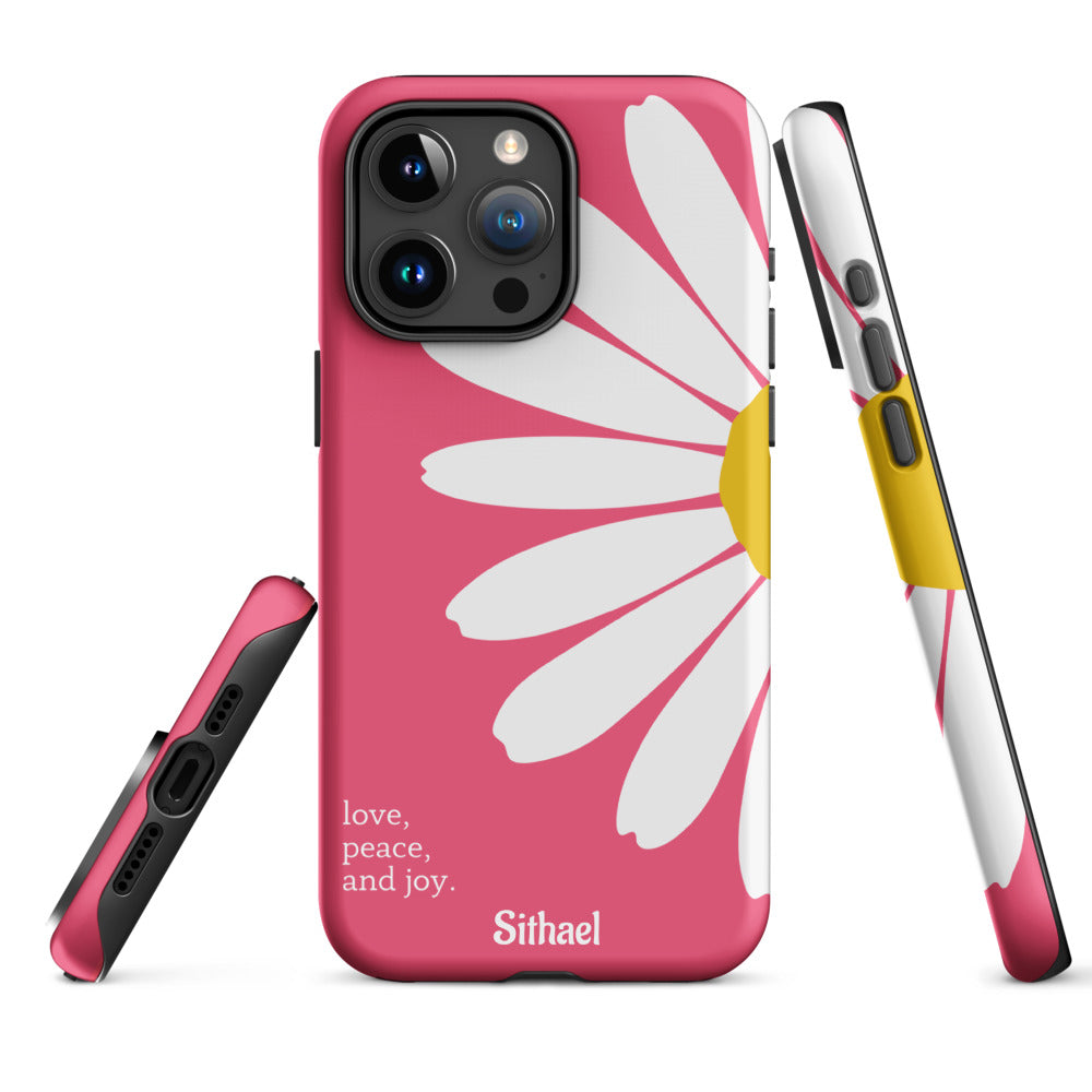 Daisy Magenta - Case de doble capa