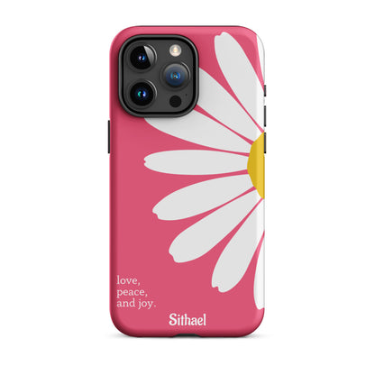 Daisy Magenta - Case de doble capa