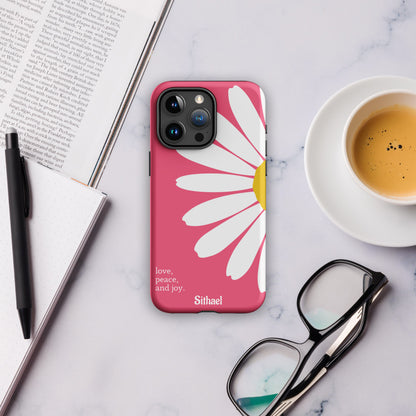 Daisy Magenta - Case de doble capa