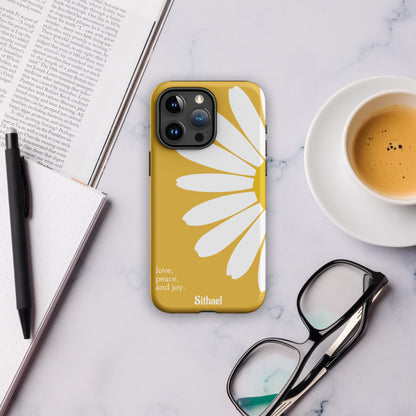 Daisy Yellow - Case de doble capa