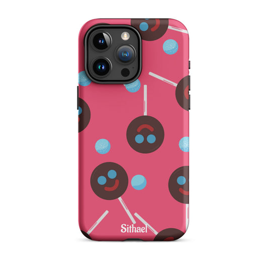 Lollipop Magenta - Case de doble capa