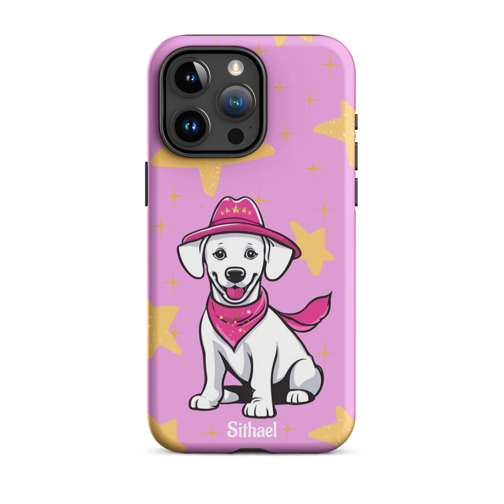 Cowdog Pink - Case de doble capa