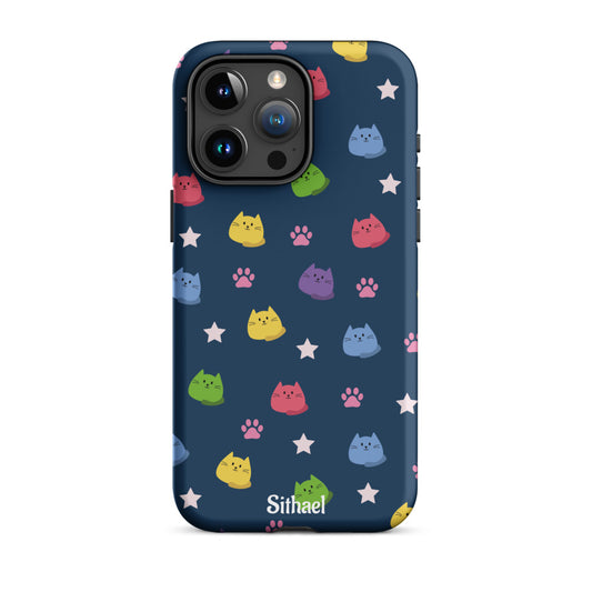 Blue Cats - Case de doble capa