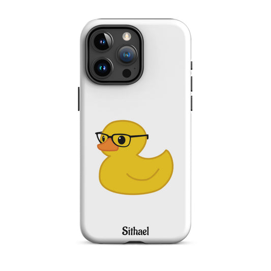 Hipster Duck - Case de doble capa