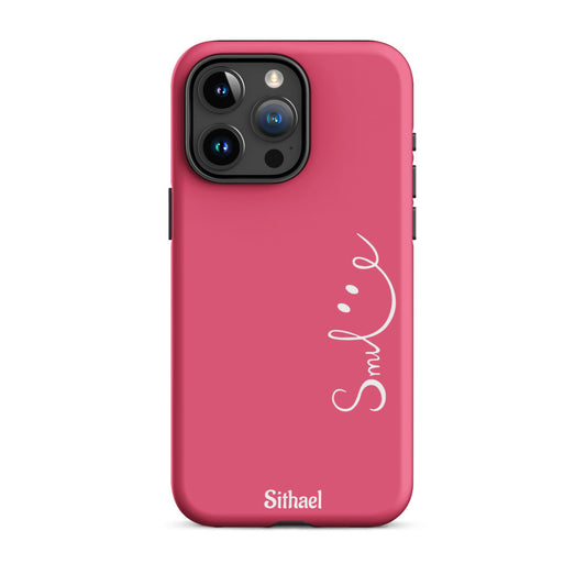 Smile Pink - Case de doble capa