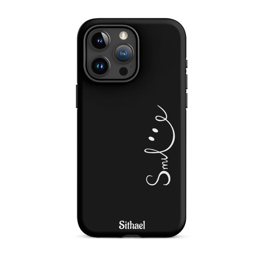 Smile Black - Case de doble capa